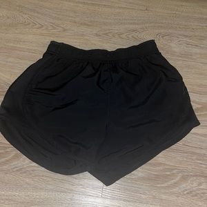 black nike shorts xsmall small rip on the side